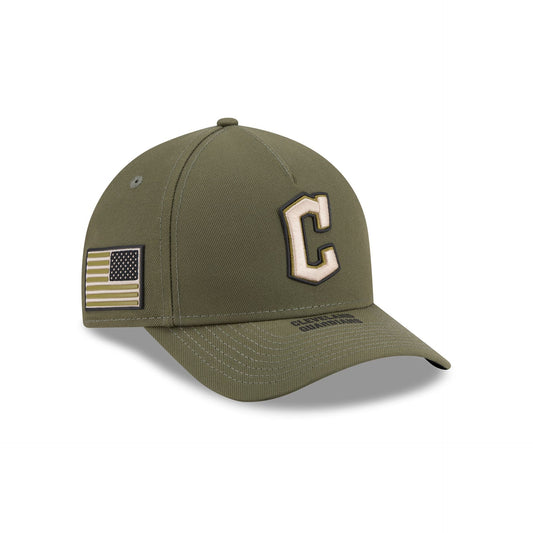 Cleveland Guardians Armed Forces Day 2026 9FORTY M-Crown A-Frame Snapback Hat