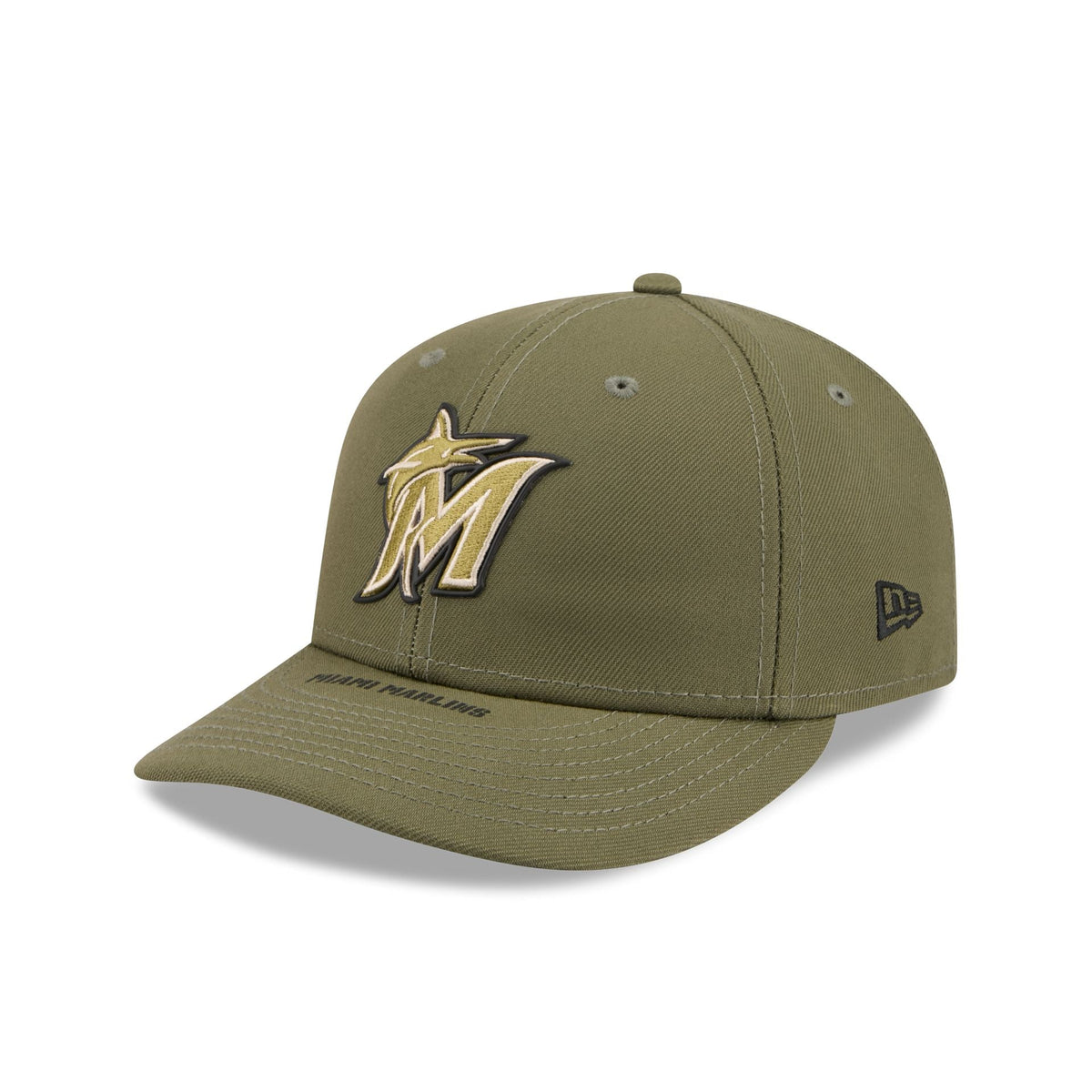 Miami Marlins Armed Forces Day 2026 Low Profile 59FIFTY Fitted Hat