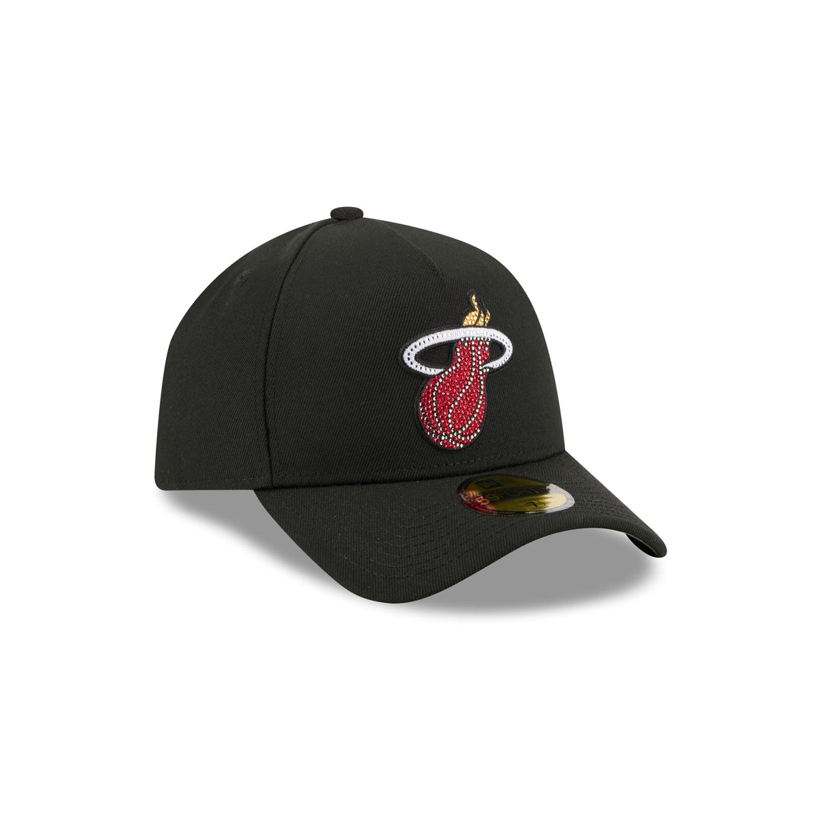 Miami Heat 2026 Draft Black 59FORTY A-Frame Fitted Hat