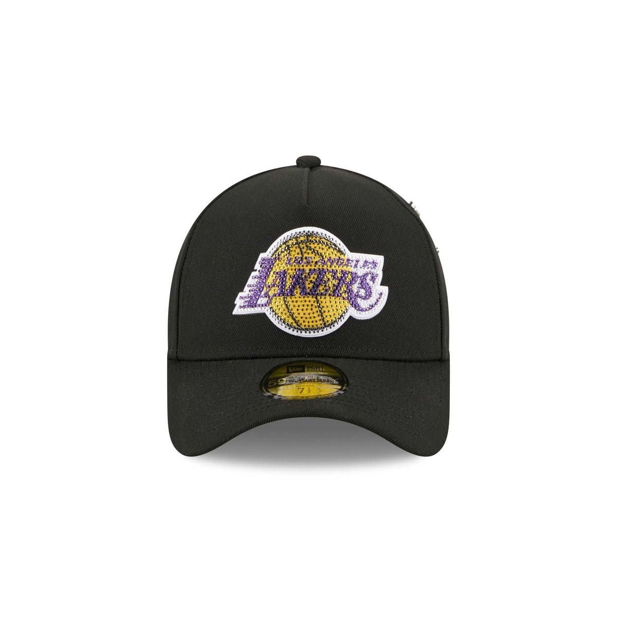 Los Angeles Lakers 2026 Draft Black 59FORTY A-Frame Fitted Hat