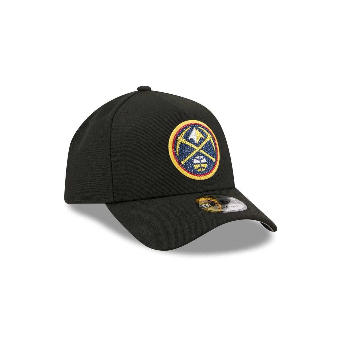 Denver Nuggets 2026 Draft Black 9FORTY A-Frame Snapback Hat