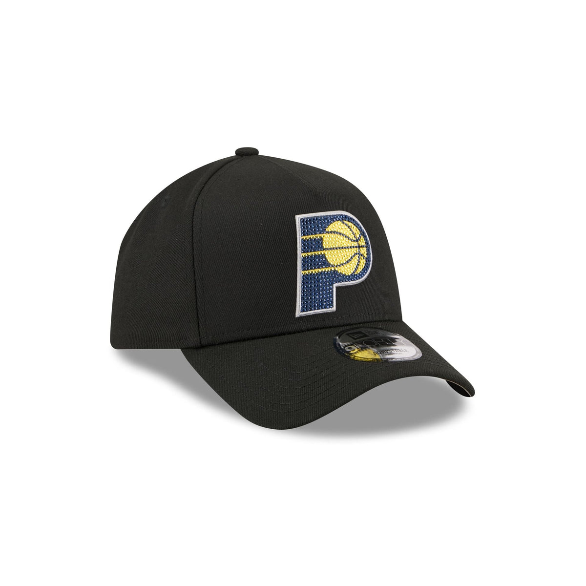 Indiana Pacers 2026 Draft Black 9FORTY A-Frame Snapback Hat