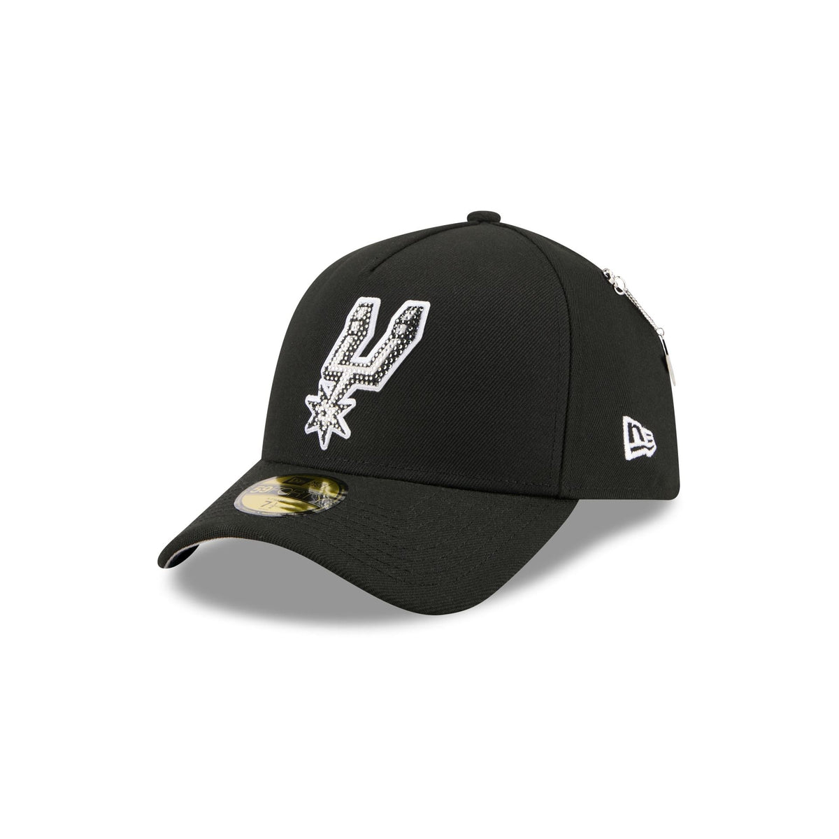 San Antonio Spurs 2026 Draft Black 59FORTY A-Frame Fitted Hat