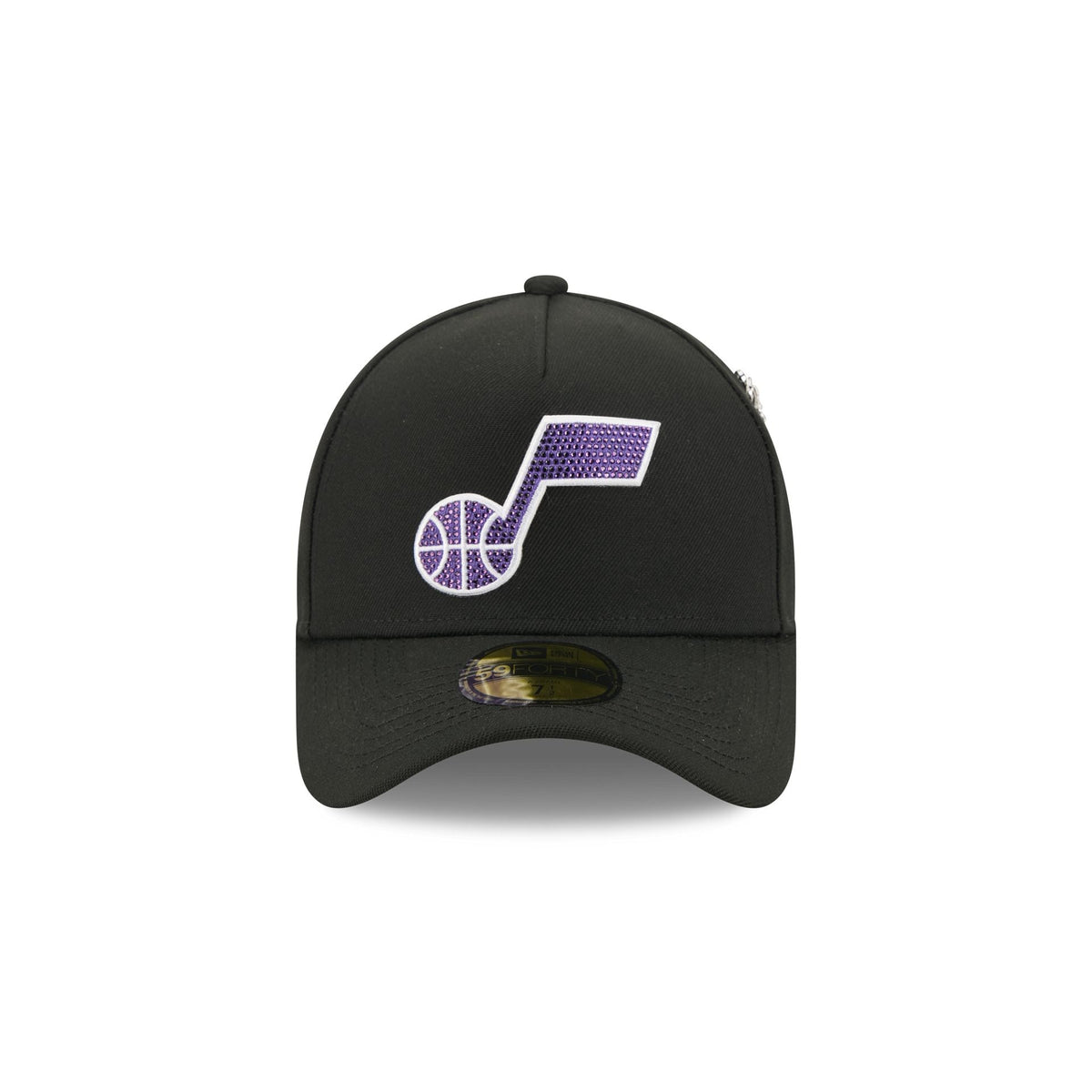 Utah Jazz 2026 Draft Black 59FORTY A-Frame Fitted Hat