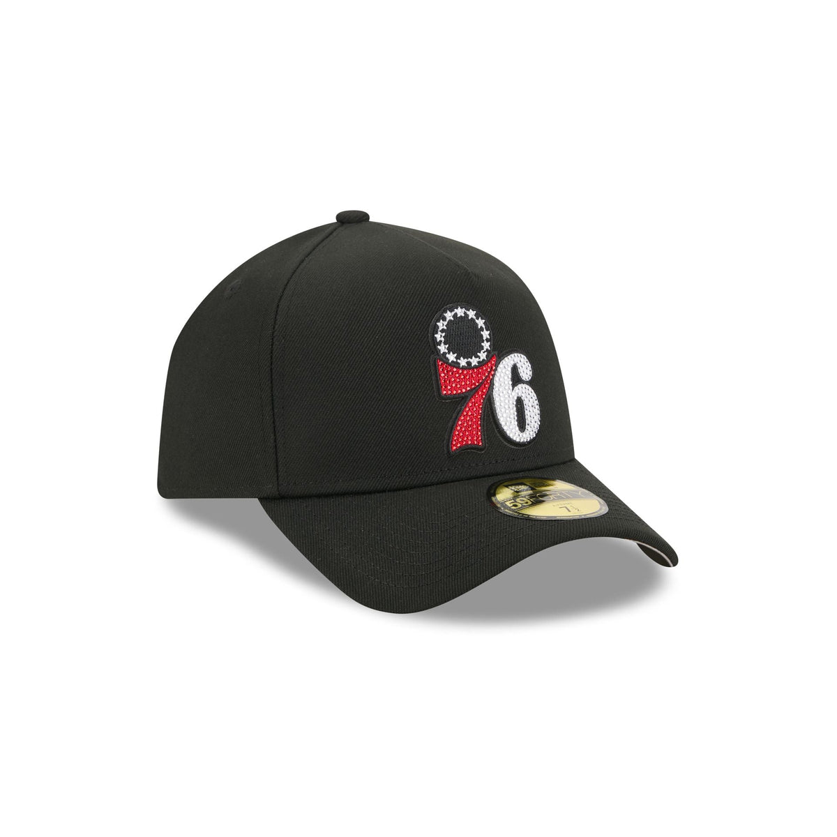 Philadelphia 76ers 2026 Draft Black 59FORTY A-Frame Fitted Hat
