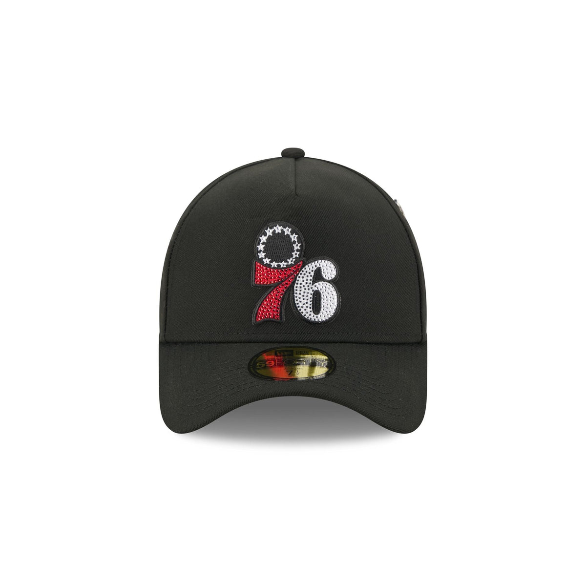 Philadelphia 76ers 2026 Draft Black 59FORTY A-Frame Fitted Hat