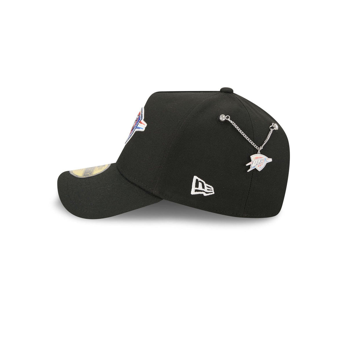 Oklahoma City Thunder 2026 Draft Black 59FORTY A-Frame Fitted Hat