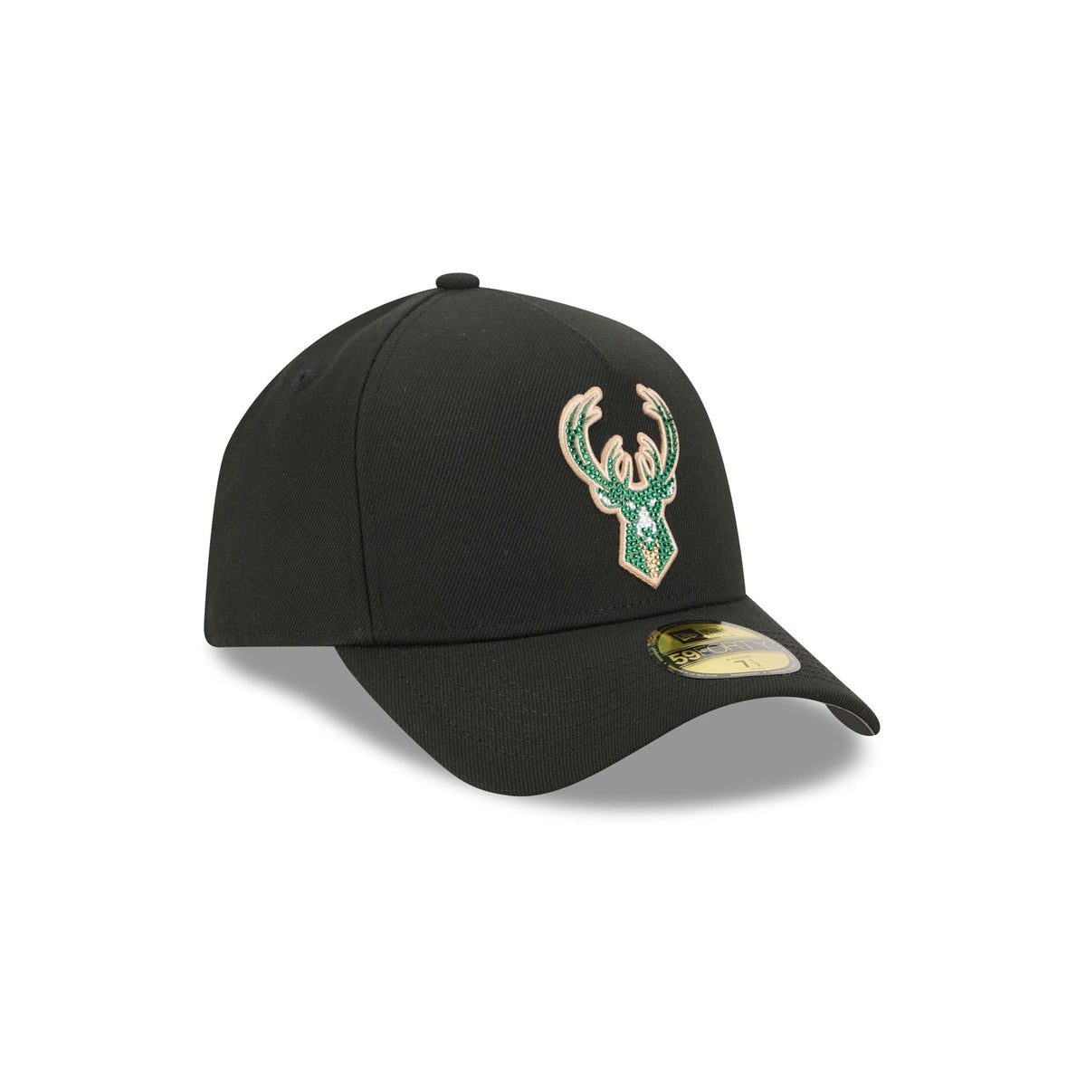 Milwaukee Bucks 2026 Draft Black 59FORTY A-Frame Fitted Hat