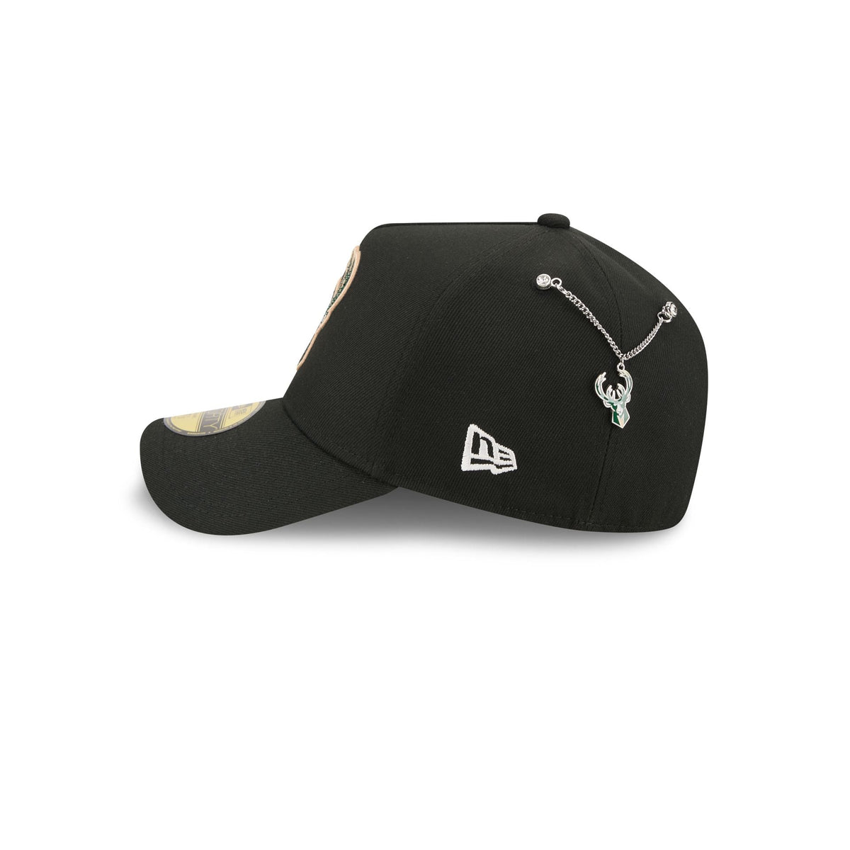 Milwaukee Bucks 2026 Draft Black 59FORTY A-Frame Fitted Hat