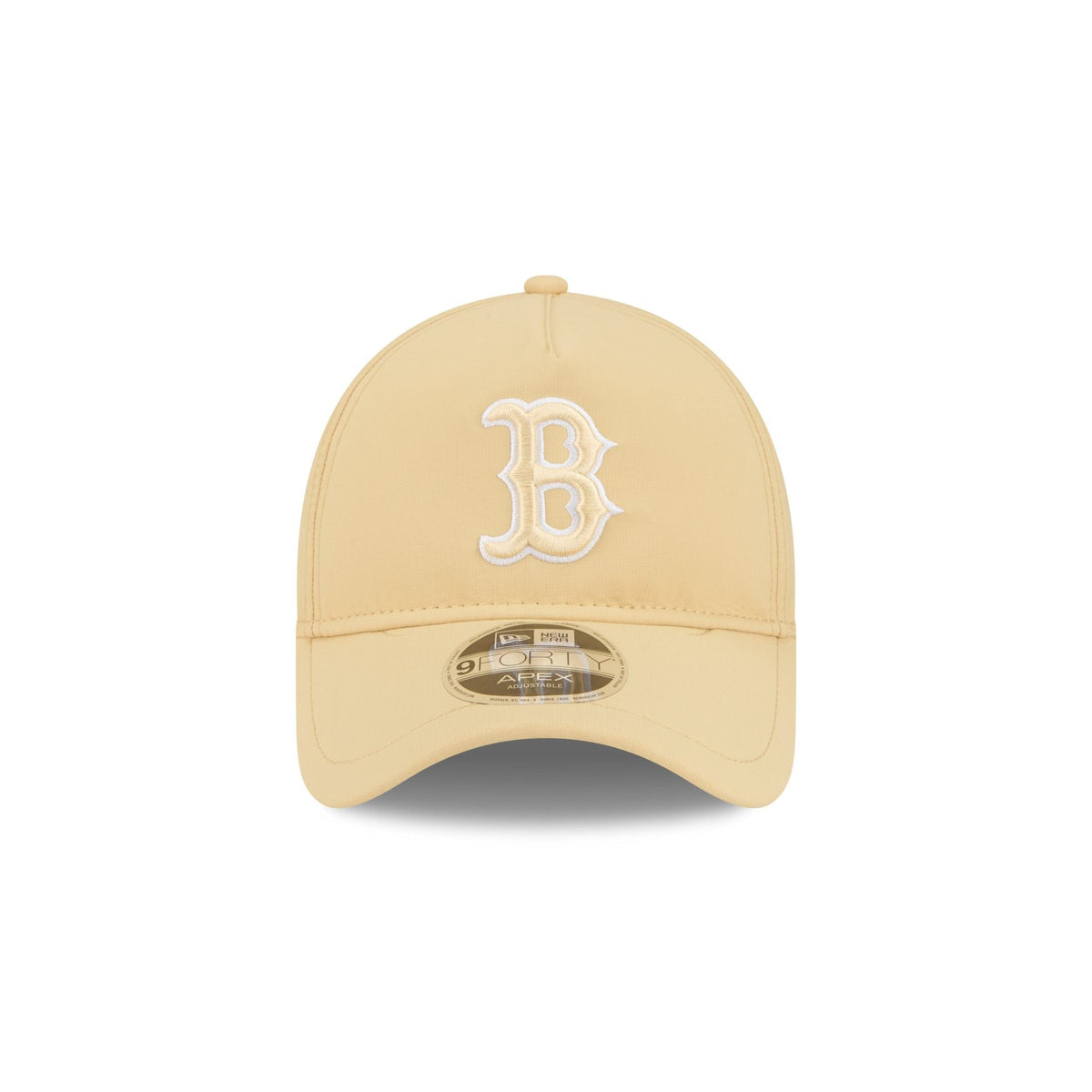 Boston Red Sox Beige 9FORTY APEX Snapback Hat