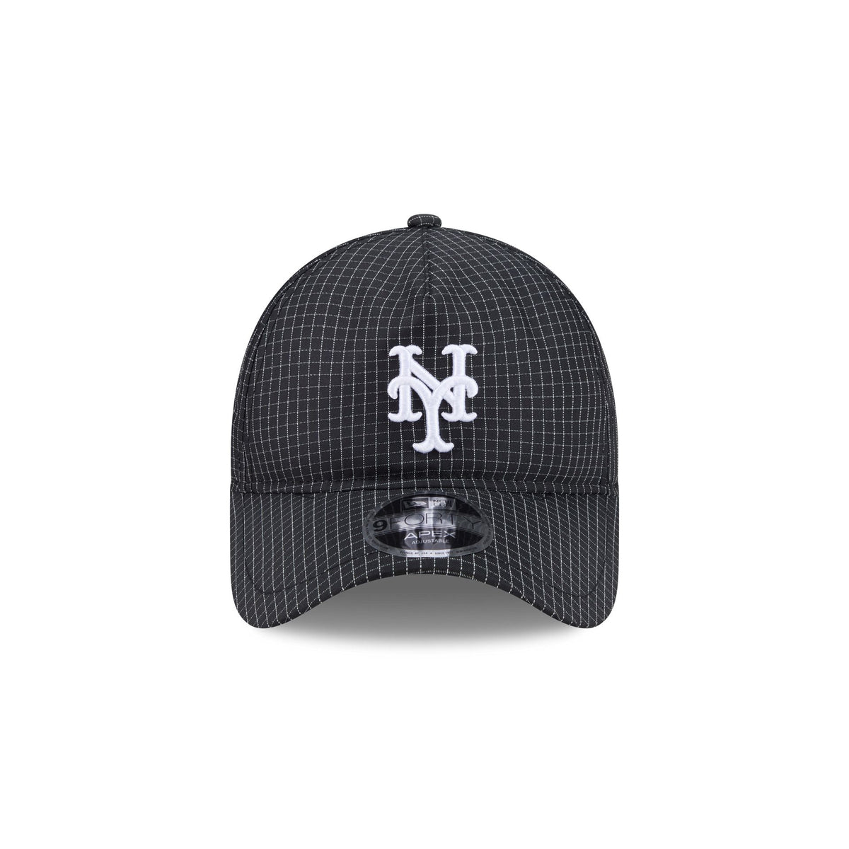 New York Mets Grid 9FORTY APEX Snapback Hat