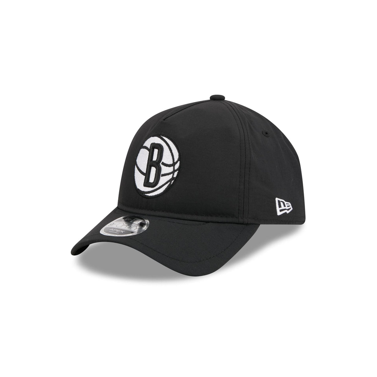 Brooklyn Nets Black 9FORTY APEX Snapback Hat