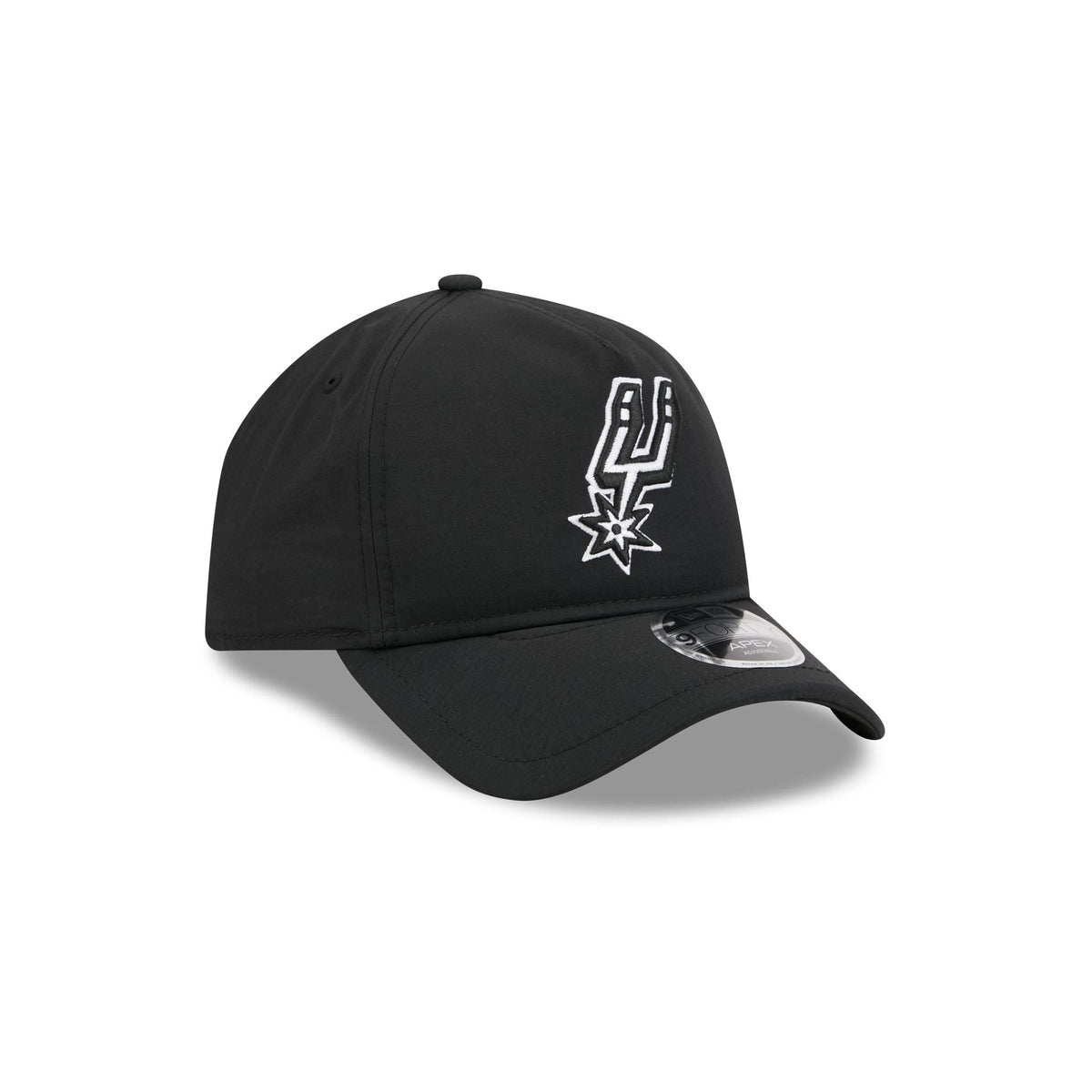 San Antonio Spurs Black 9FORTY APEX Snapback Hat