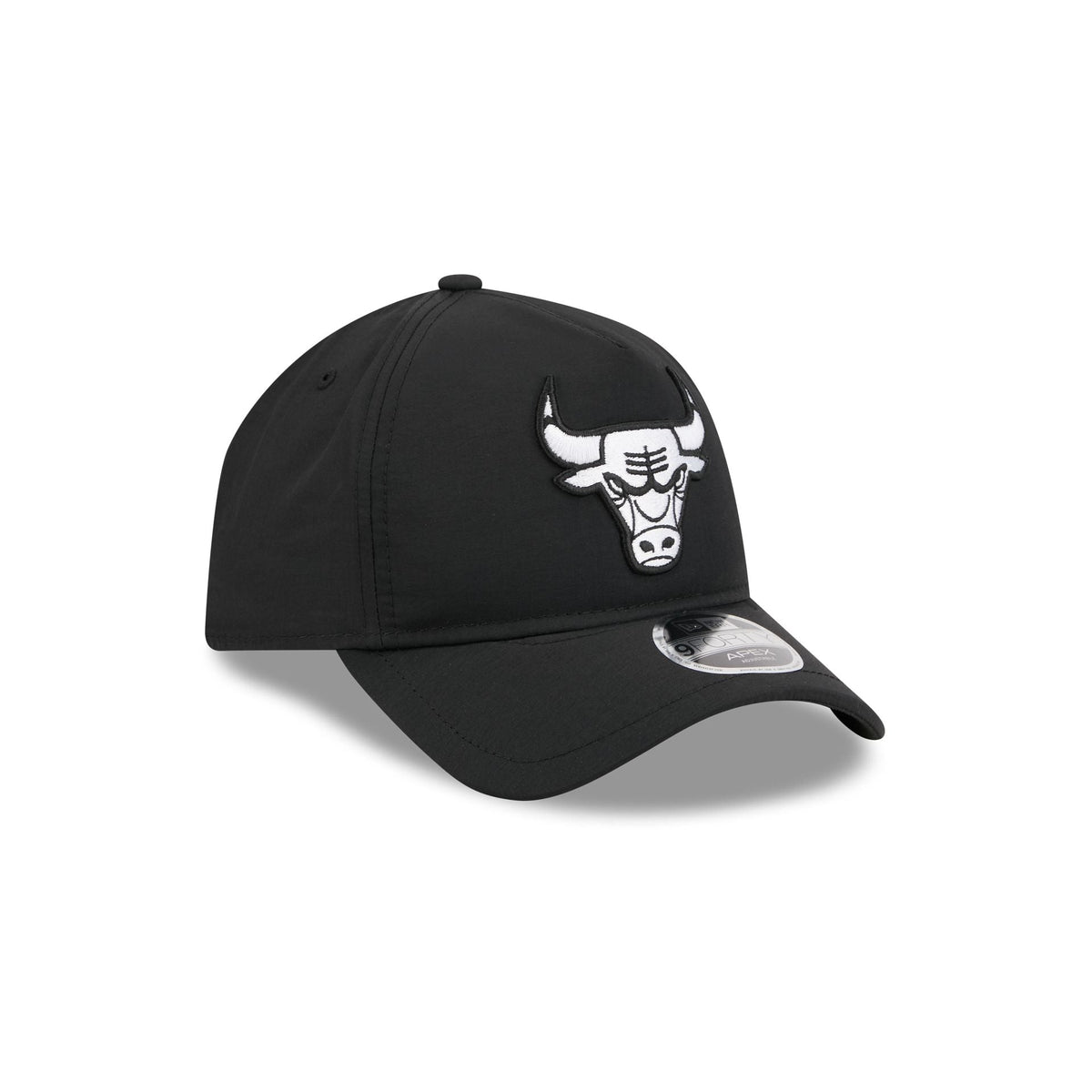 Chicago Bulls Black 9FORTY APEX Snapback Hat