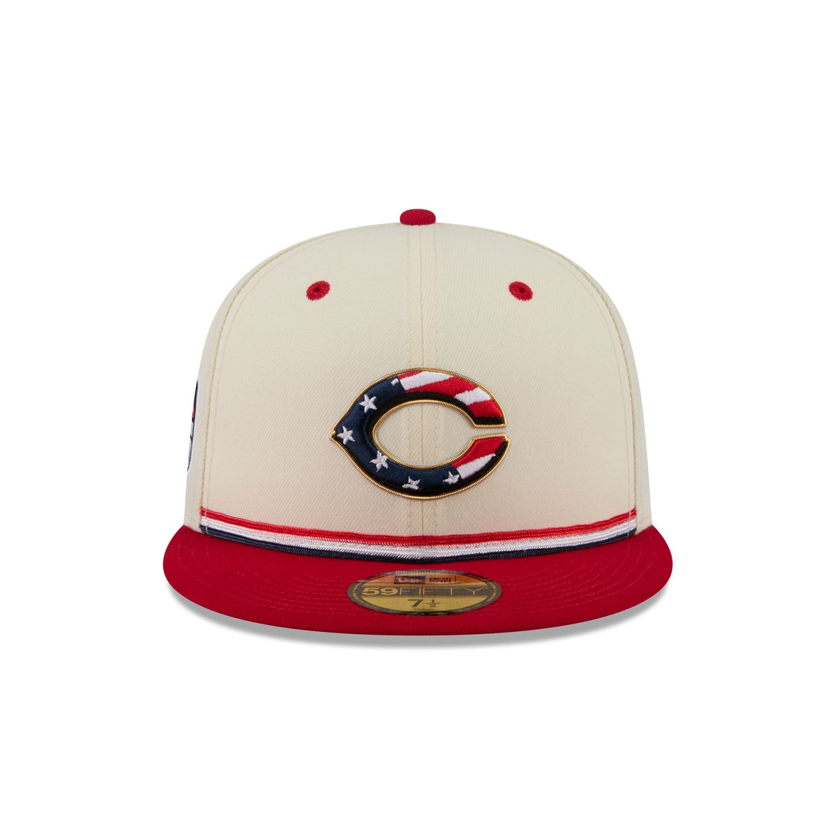 Cincinnati Reds Independence Day 2026 59FIFTY Fitted Hat