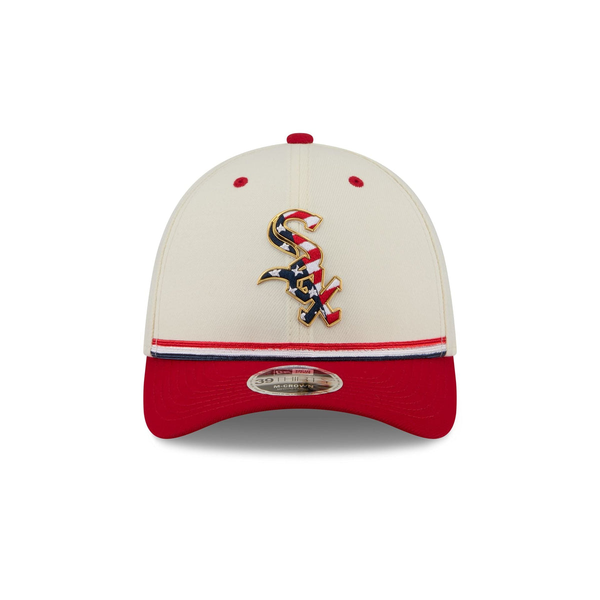 Chicago White Sox Independence Day 2026 39THIRTY M-Crown Stretch Fit Hat