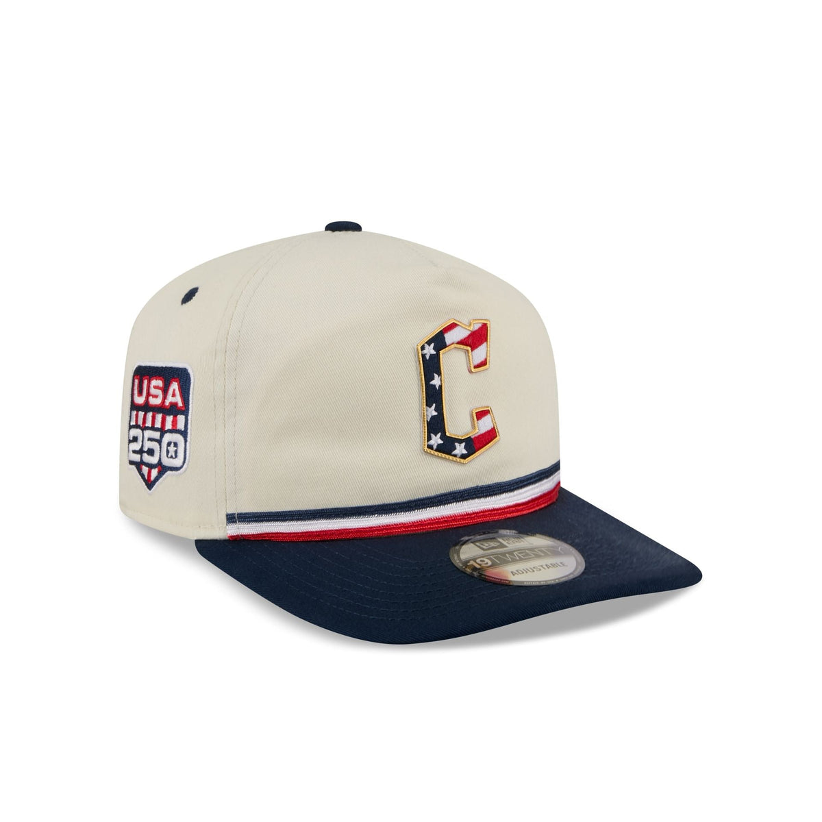 Cleveland Guardians Independence Day 2026 19TWENTY Snapback Hat