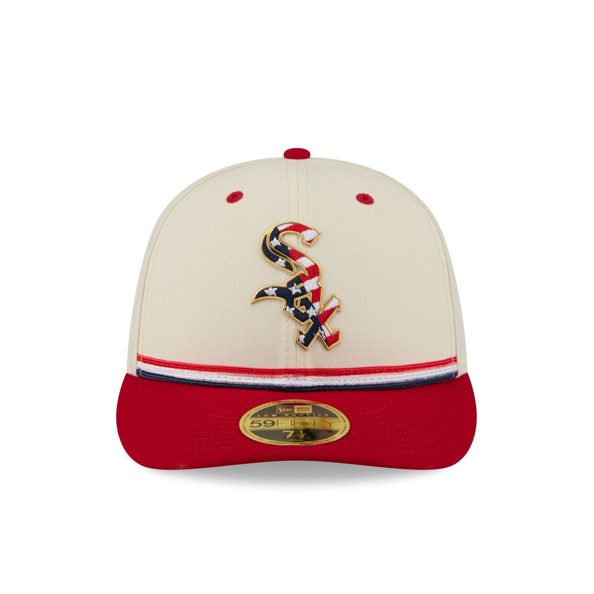 Chicago White Sox Independence Day 2026 Low Profile 59FIFTY Fitted Hat