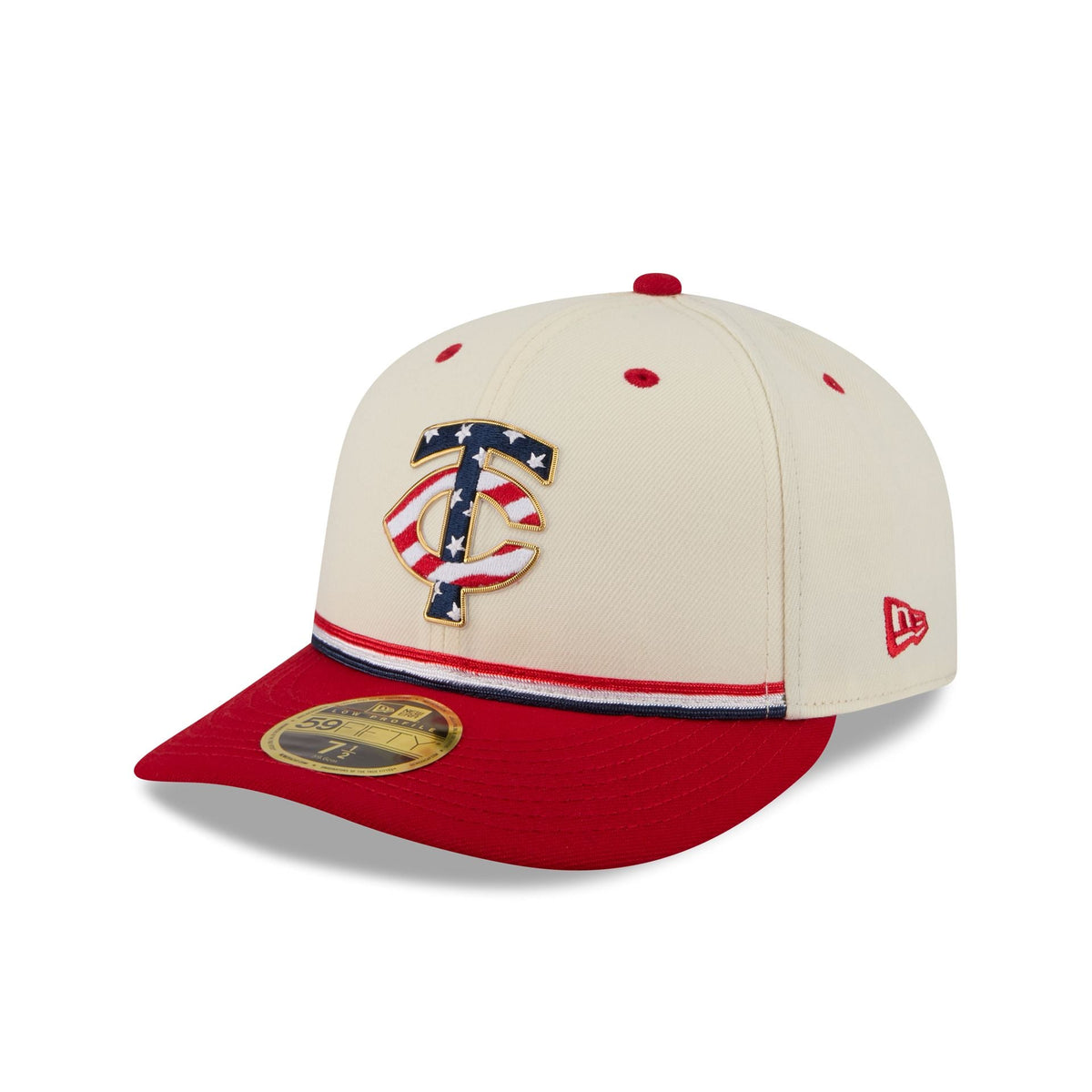 Minnesota Twins Independence Day 2026 Low Profile 59FIFTY Fitted Hat