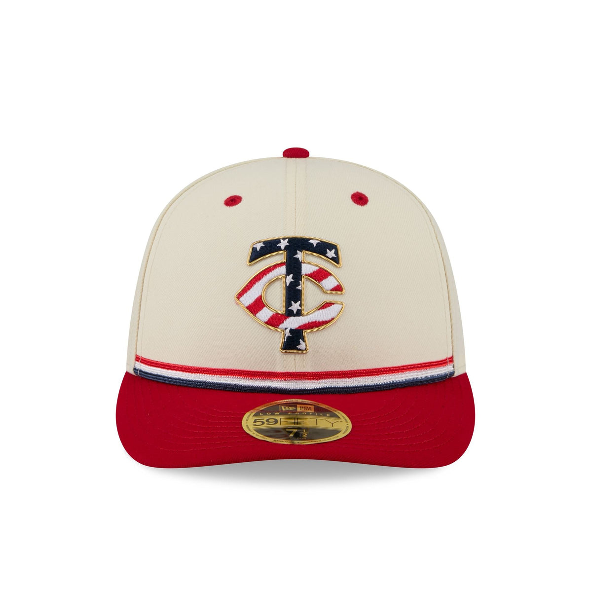 Minnesota Twins Independence Day 2026 Low Profile 59FIFTY Fitted Hat