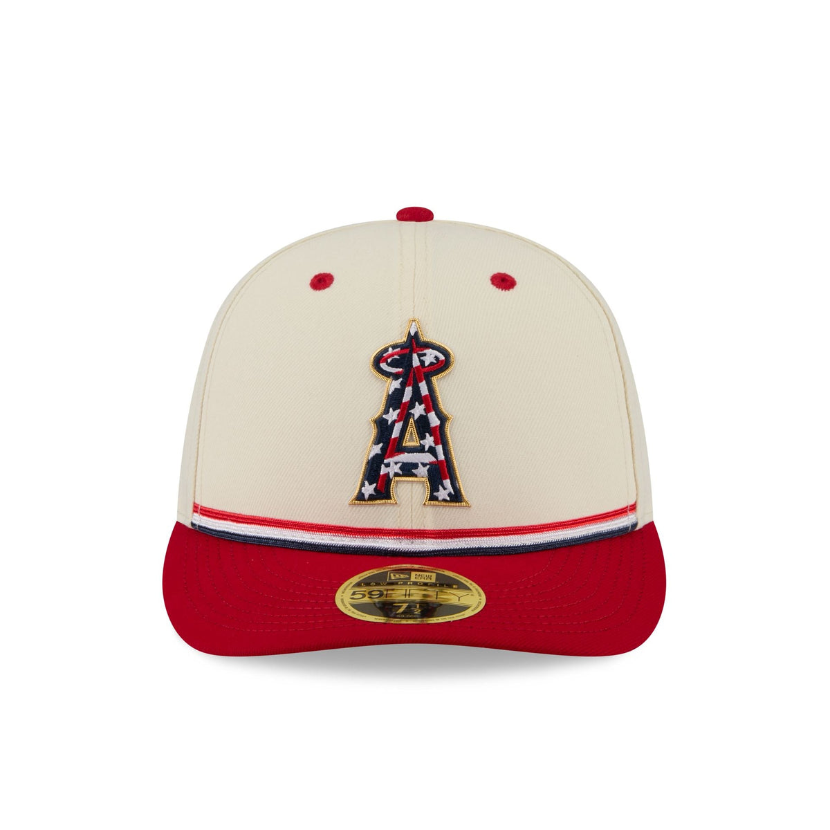 Los Angeles Angels Independence Day 2026 Low Profile 59FIFTY Fitted Hat
