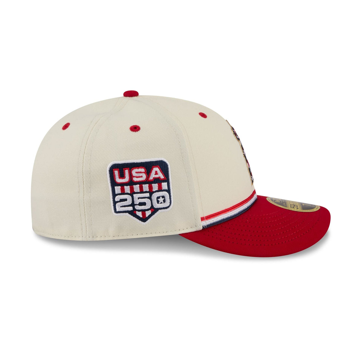Los Angeles Angels Independence Day 2026 Low Profile 59FIFTY Fitted Hat