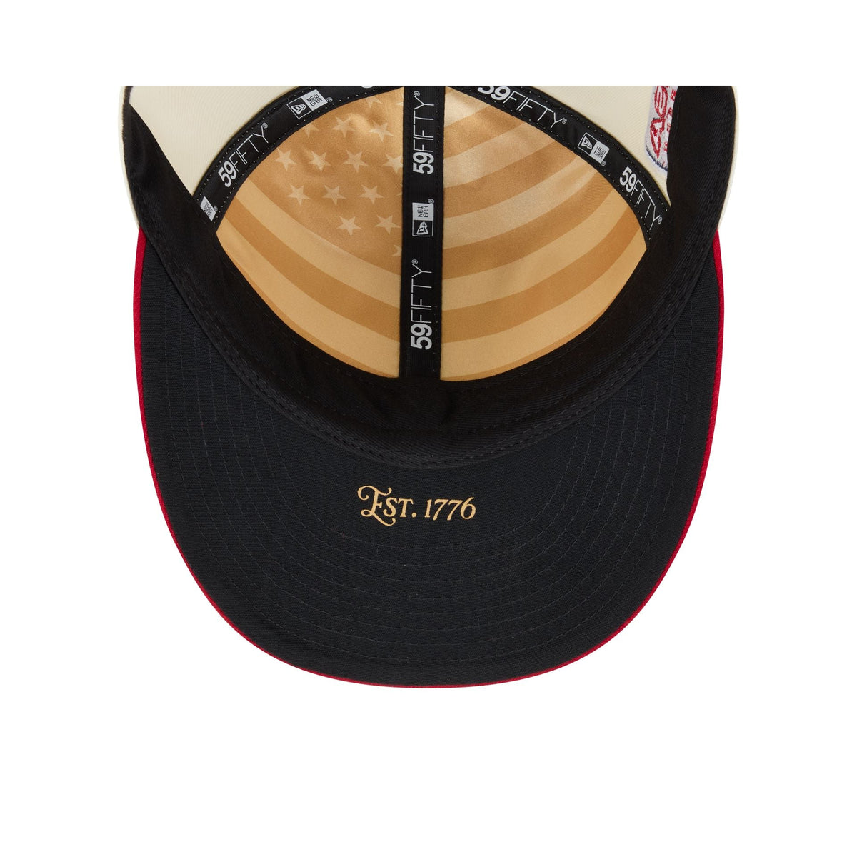 Pittsburgh Pirates Independence Day 2026 Low Profile 59FIFTY Fitted Hat