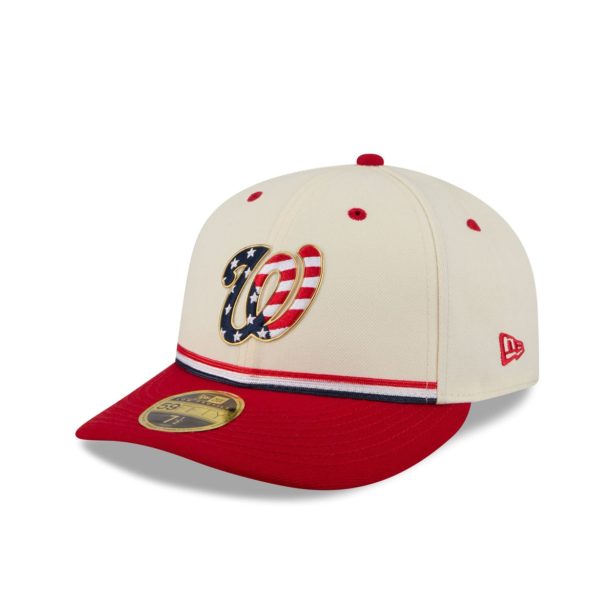 Washington Nationals Independence Day 2026 Low Profile 59FIFTY Fitted Hat