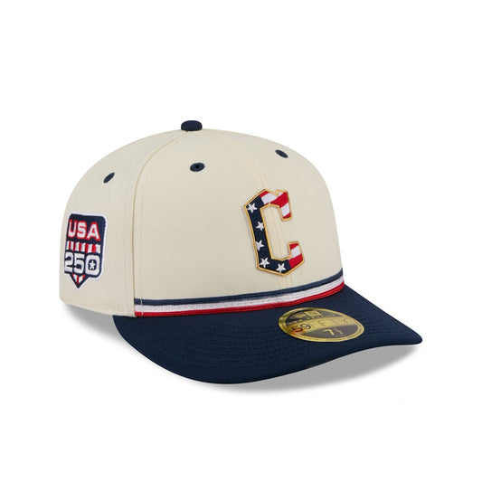 Cleveland Guardians Independence Day 2026 Low Profile 59FIFTY Fitted Hat