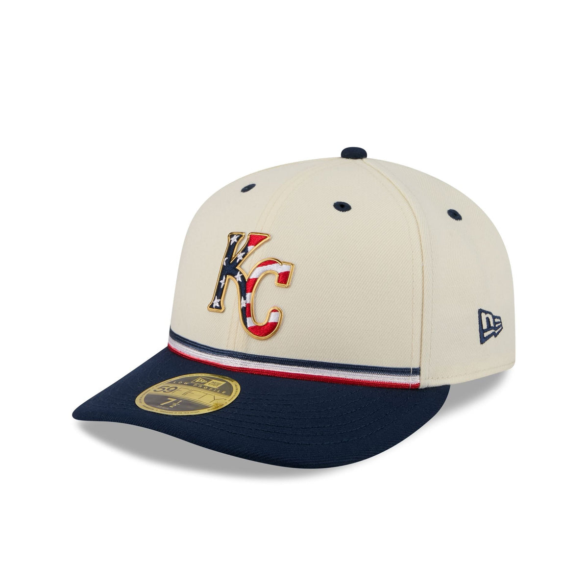 Kansas City Royals Independence Day 2026 Low Profile 59FIFTY Fitted Hat