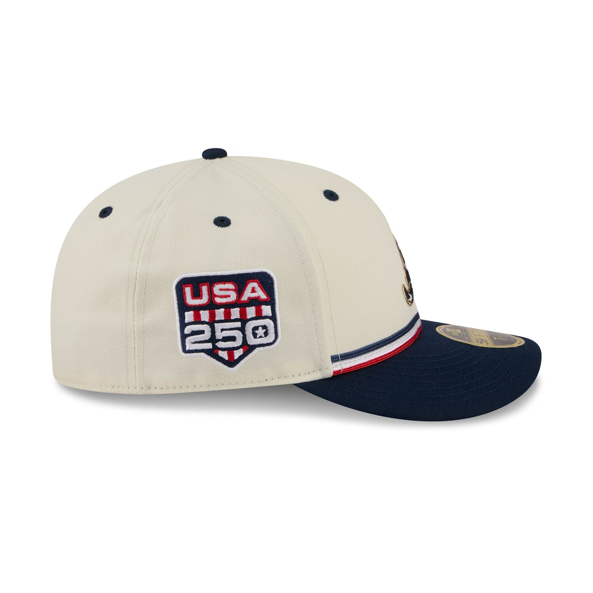 Atlanta Braves Independence Day 2026 Low Profile 59FIFTY Fitted Hat