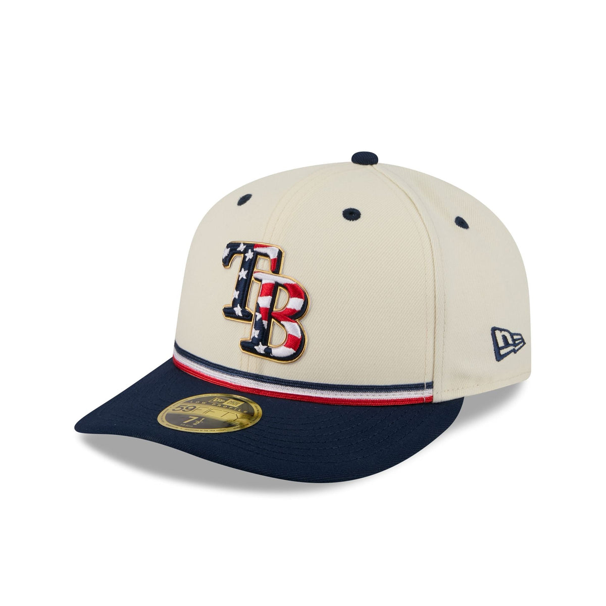 Tampa Bay Rays Independence Day 2026 Low Profile 59FIFTY Fitted Hat