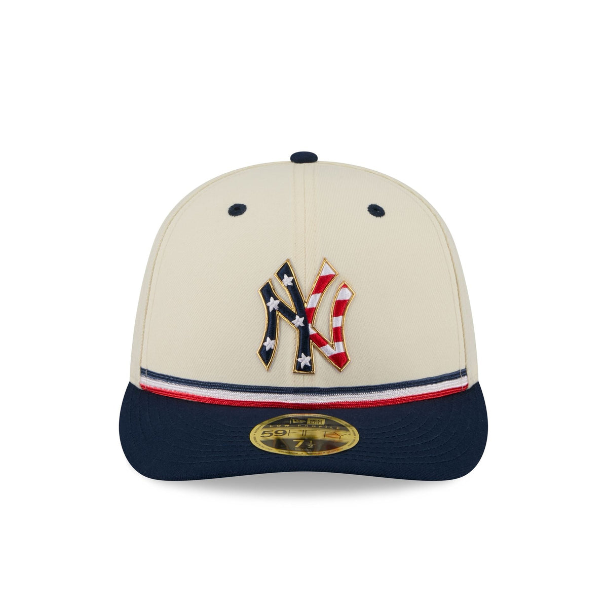 New York Yankees Independence Day 2026 Low Profile 59FIFTY Fitted Hat
