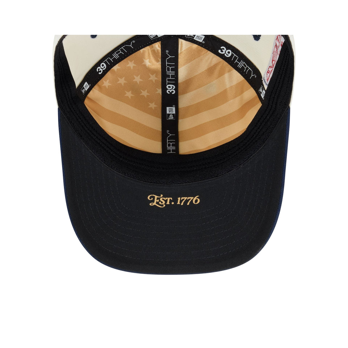 Seattle Mariners Independence Day 2026 39THIRTY M-Crown Stretch Fit Hat