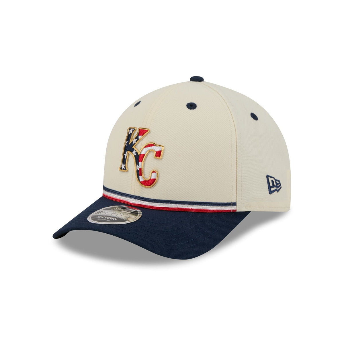 Kansas City Royals Independence Day 2026 9FORTY M-Crown Snapback Hat