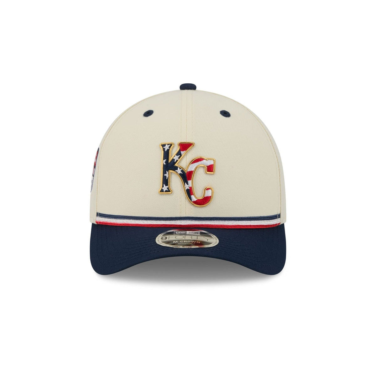 Kansas City Royals Independence Day 2026 9FORTY M-Crown Snapback Hat