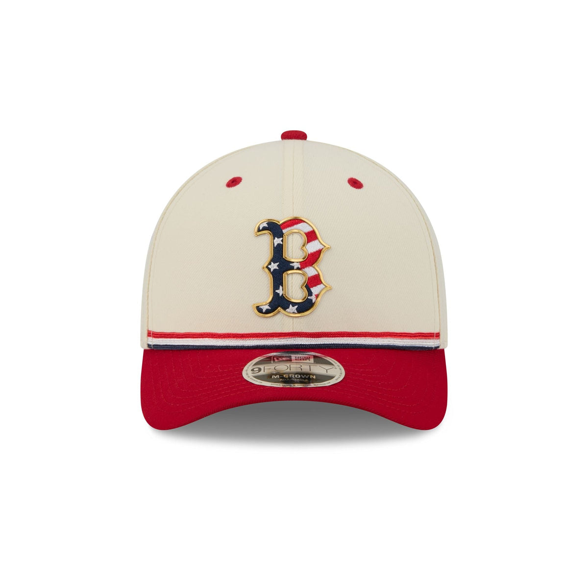 Boston Red Sox Independence Day 2026 9FORTY M-Crown Snapback Hat
