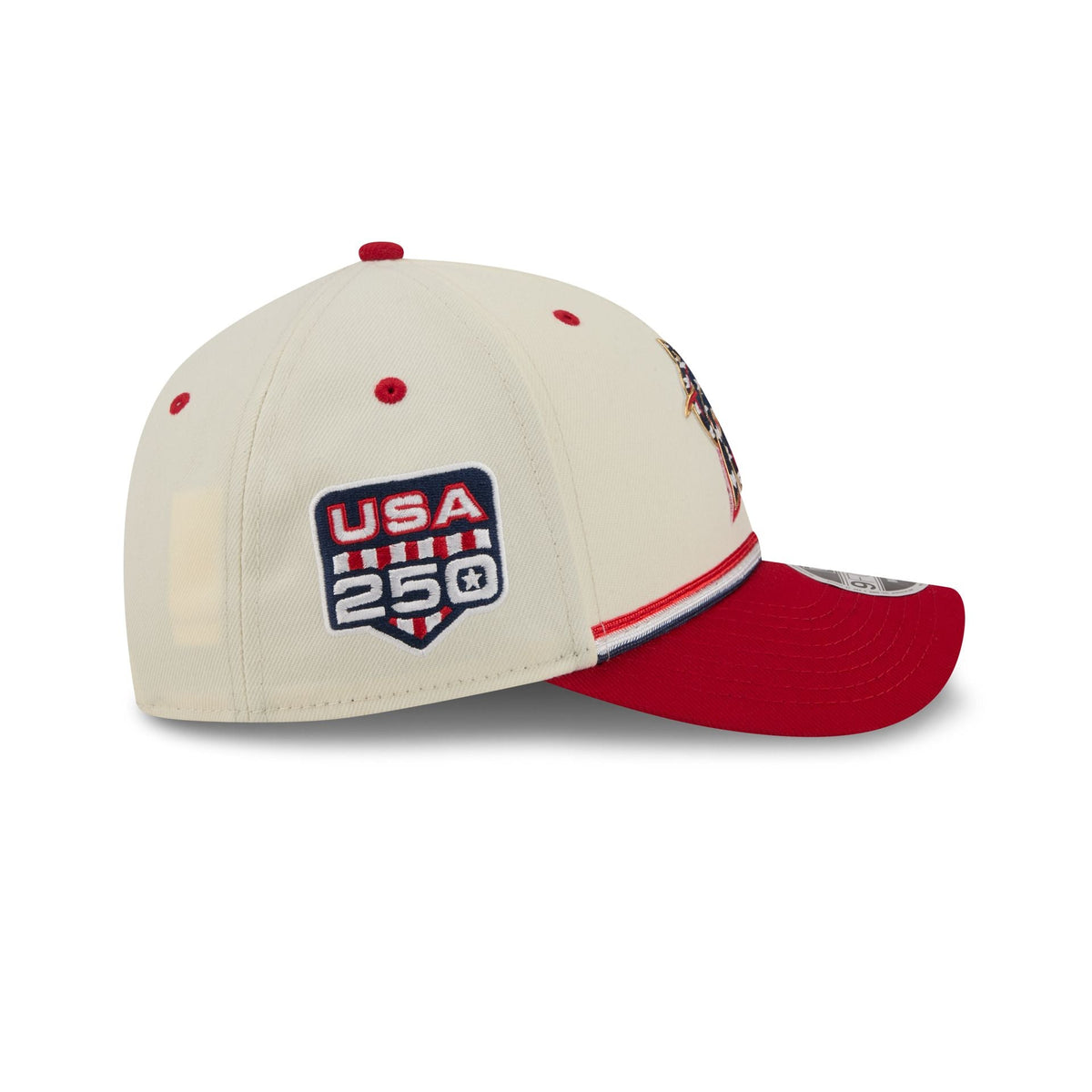 Miami Marlins Independence Day 2026 9FORTY M-Crown Snapback Hat