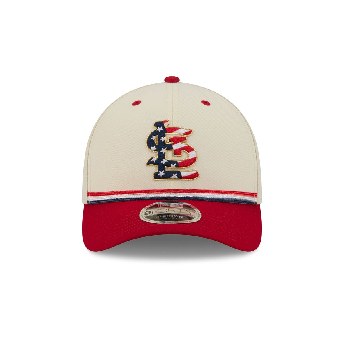 St. Louis Cardinals Independence Day 2026 9FORTY M-Crown Snapback Hat