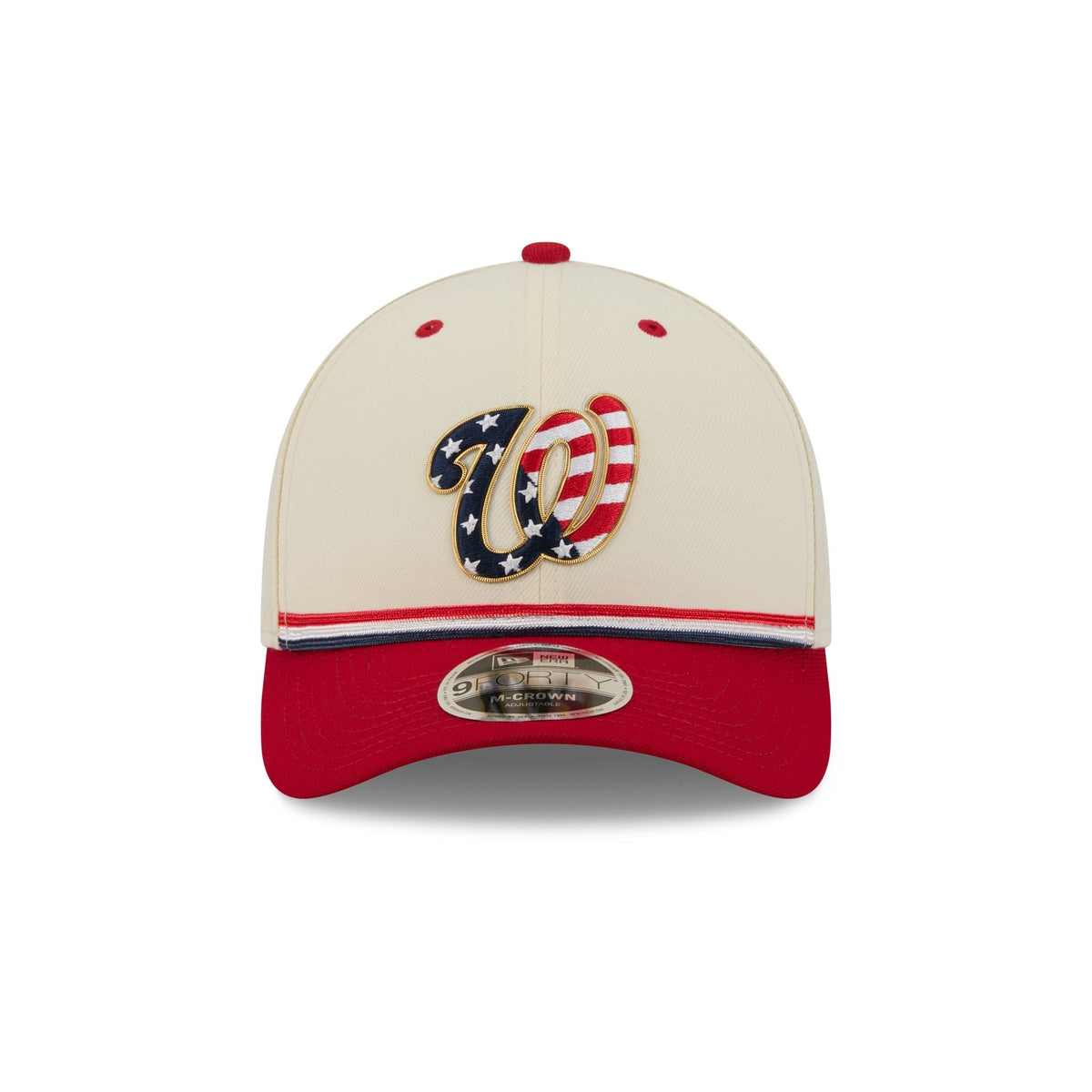 Washington Nationals Independence Day 2026 9FORTY M-Crown Snapback Hat