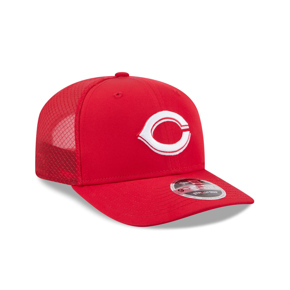 Cincinnati Reds 2026 Batting Practice Fan Pack 9SEVENTY Stretch-Snap Hat