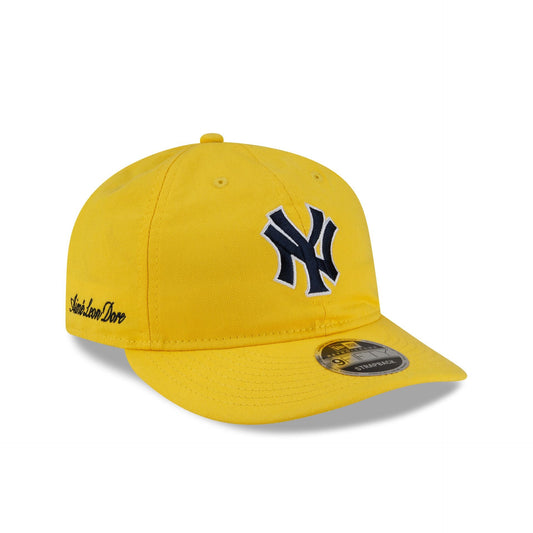 Aim¨¦ Leon Dore New York Yankees Yellow Retro Crown 9FIFTY Strapback Hat