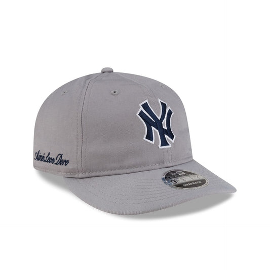 Aim¨¦ Leon Dore New York Yankees Gray Retro Crown 9FIFTY Strapback Hat
