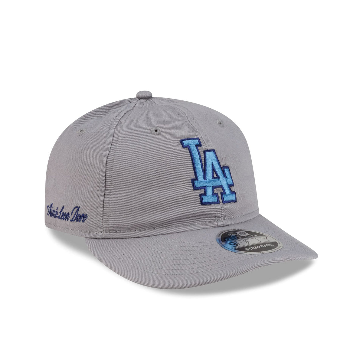 Aim¨¦ Leon Dore Los Angeles Dodgers Gray Retro Crown 9FIFTY Strapback Hat