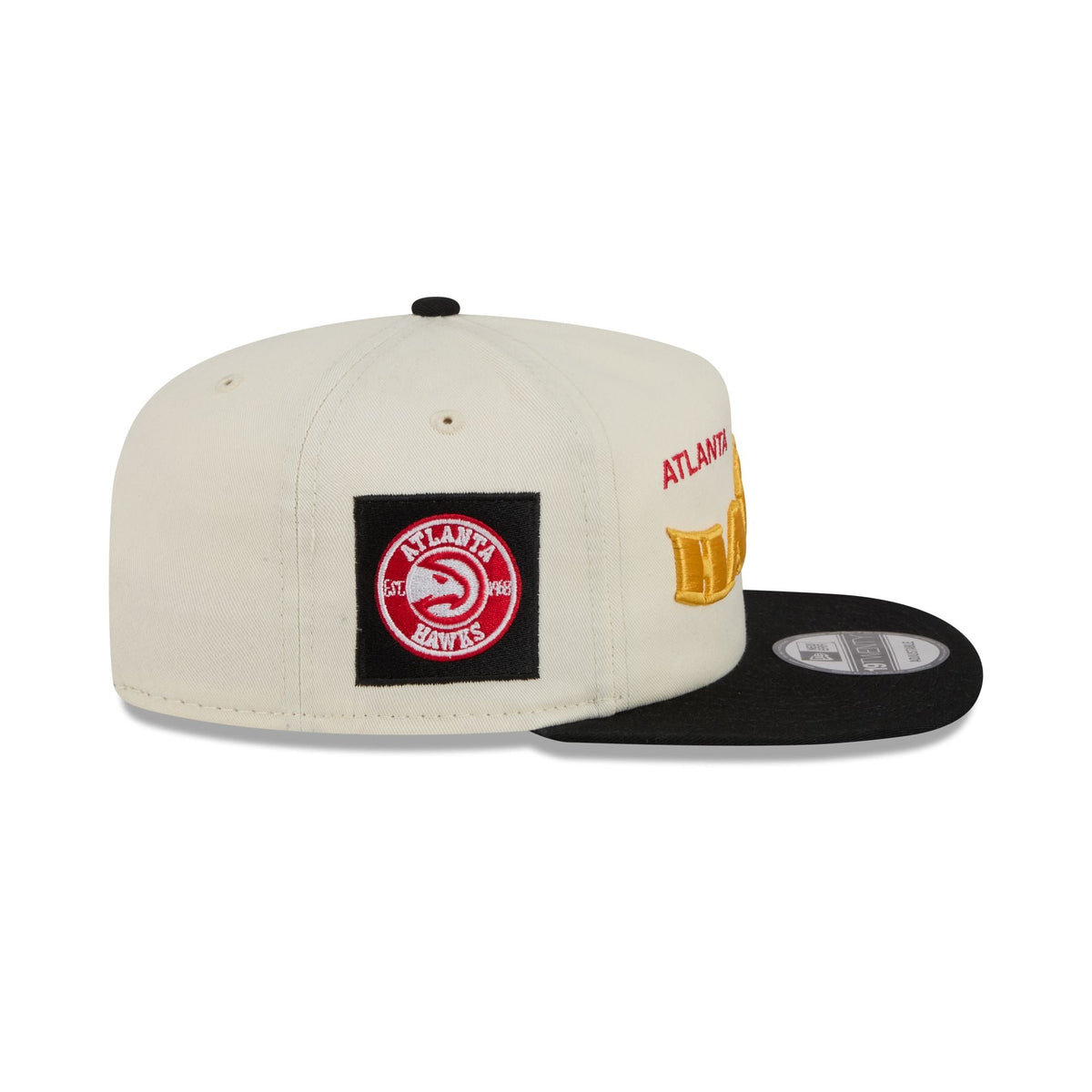 Atlanta Hawks Conference Script Chrome White 19TWENTY Adjustable Hat