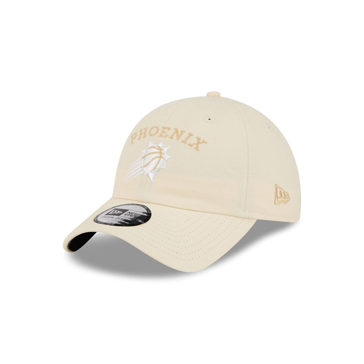 Phoenix Suns Team Logo Cream Casual Classic Adjustable Hat