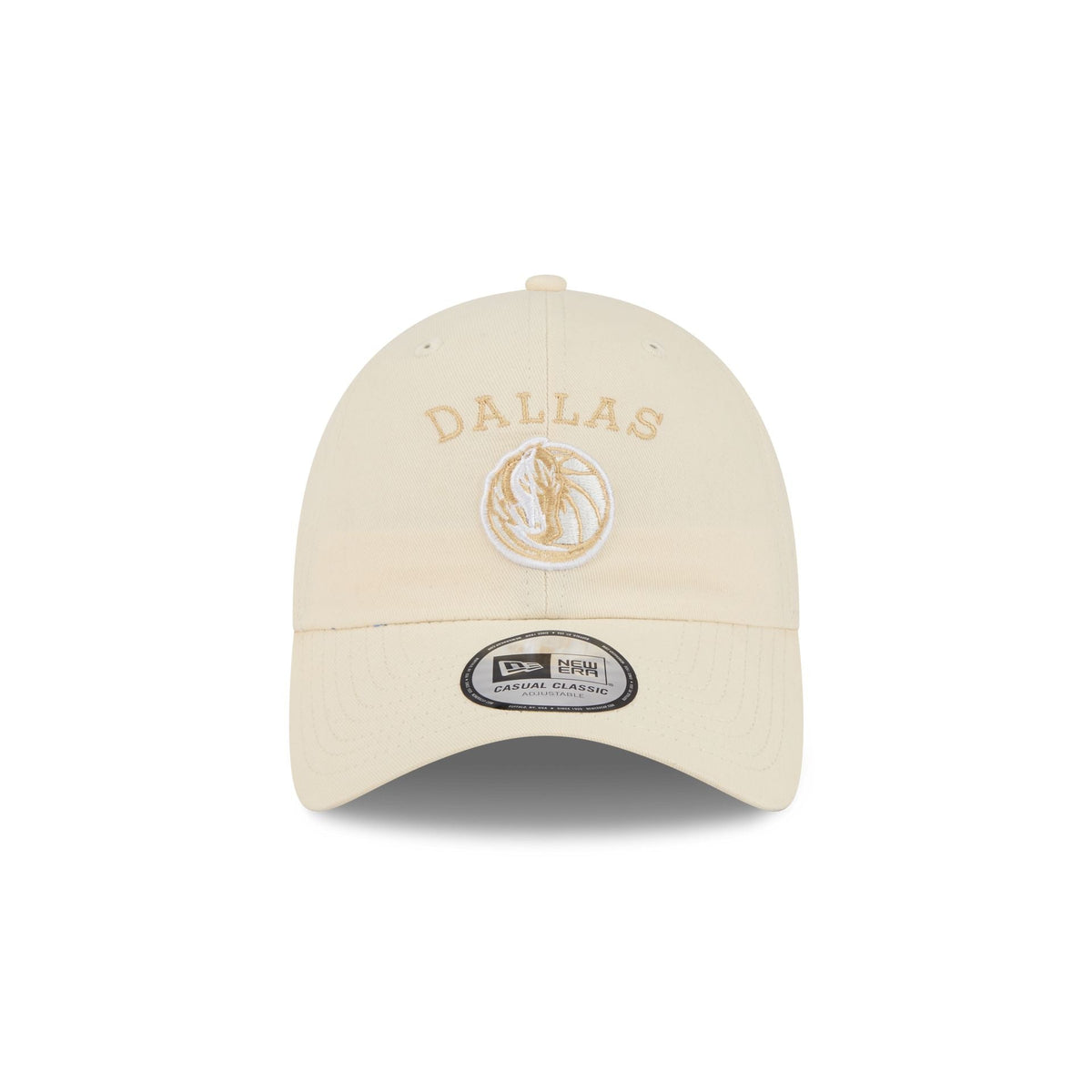 Dallas Mavericks Team Logo Cream Casual Classic Adjustable Hat