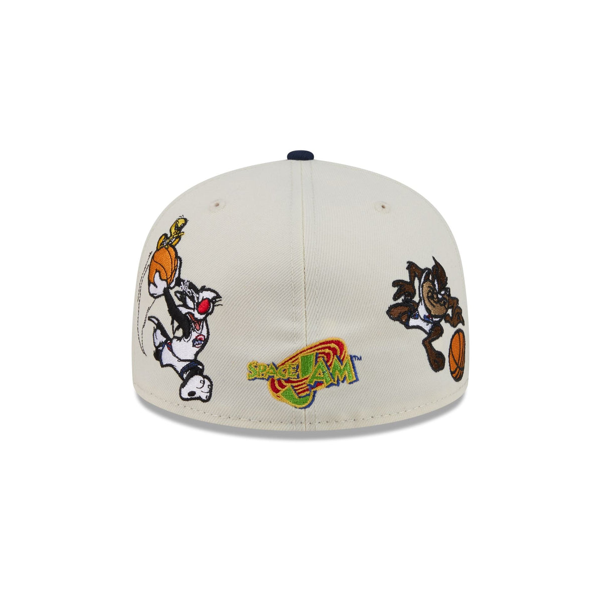Space Jam x Denver Nuggets Tune Squad Chrome White 59FIFTY Fitted Hat