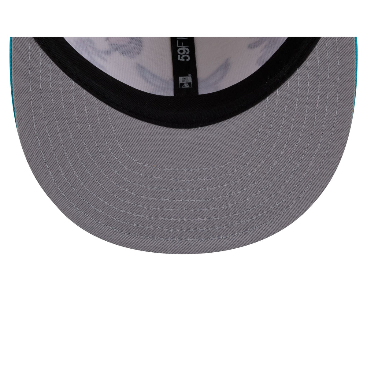 Space Jam x Charlotte Hornets Tune Squad Chrome White 59FIFTY Fitted Hat