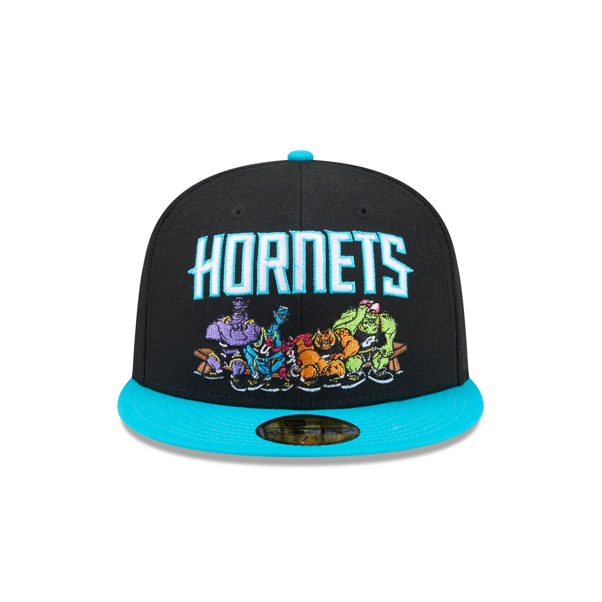 Space Jam x Charlotte Hornets Monstars Black 59FIFTY Fitted Hat